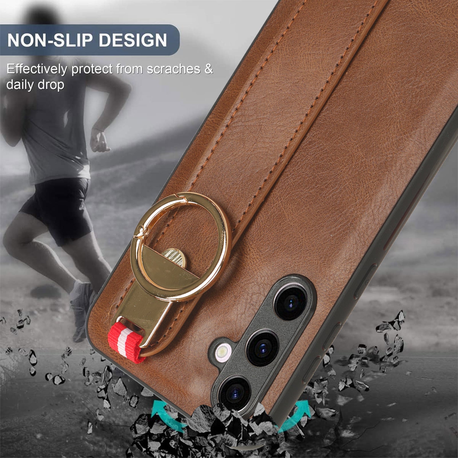 For Samsung Galaxy S23 FE Wristband Kickstand Phone Case PU Leather PC TPU Cover with Bottle Opener For Samsung Galaxy S23 FE Wristband Kickstand Phone Case PU Leather PC TPU Cover with Bottle Opener